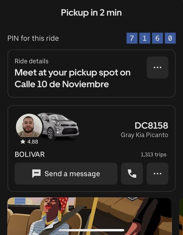 AdolfoRitter_'s tweet photo. El sábado 5 de abril un amigo pidió un uber para ir a su casa y accidentalmente dejó el celular en el uber, el señor Bolivar en vez de devolverlo borró su foto en uber y apagó el celular. Sin respuesta de @Uber  @Uber_Support  una plataforma “segura” https://t.co/PMgBn57Nhz