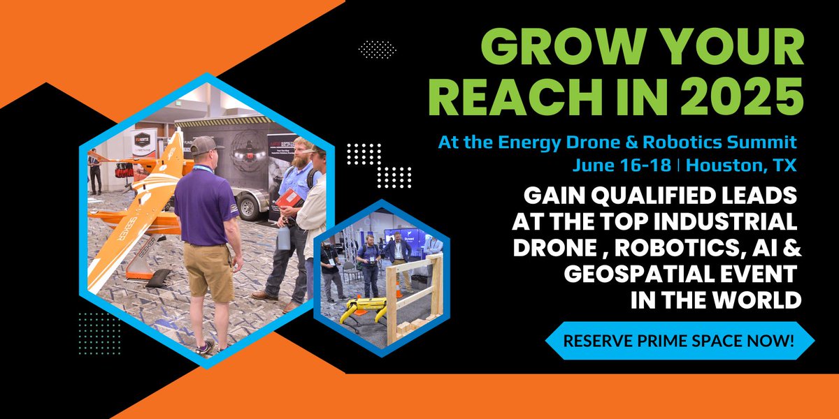🤝 Looking to connect with decision-makers in energy, industrial, and engineering uncrewed systems? 
💥 The EDR Summit is where business gets done—w/key-decision makers, asset owners, top energy leaders, and more! Now’s the time to lock in your presence. hubs.la/Q03gvRrs0