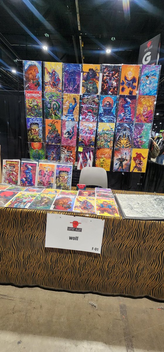 Let's go!!!
Come on down to <a href="/c2e2/">C2E2</a> 
Artist alley booth# F-01 and give a howl!!!