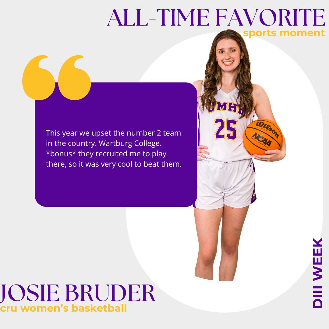 ⭐ALL-TIME FAVE SPORTS MOMENT

#gocru | #whyd3 | #diiiweek