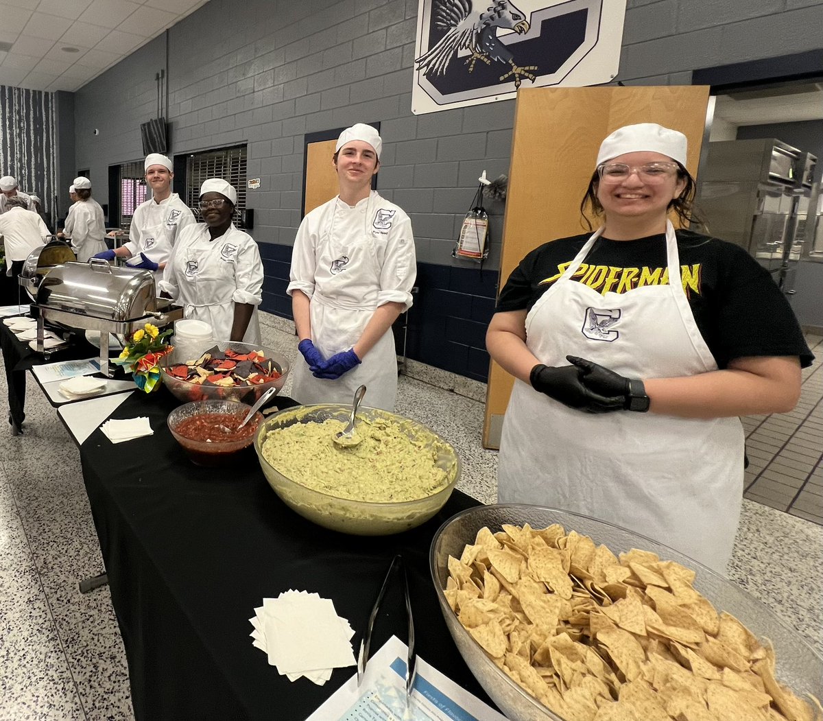 Our Friday Shoutout goes to Chef Michaw, Chef Marz and their Culinary Arts students who outdid themselves last night for Clover Leaf’s “A Fiesta of Flavors” event!