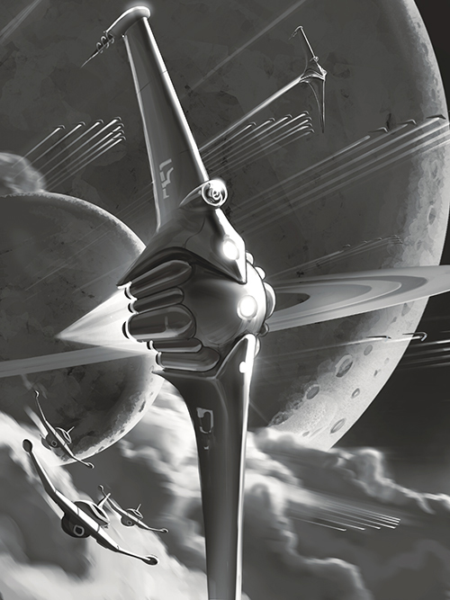 alexriesart's tweet photo. A little dose of retro-futurism, from my time with Iron Helmet Games :) https://t.co/Yvjw4qn5nu
