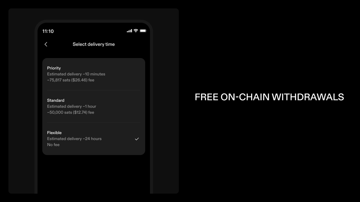 Best way to stack sats to cold storage? ✓ No-fee DCA ✓ Free on-chain  withdrawals ✓ Free auto-withdrawals to self-custody ✓ Instant send &  receive Best way to #Bitcoin 🫡