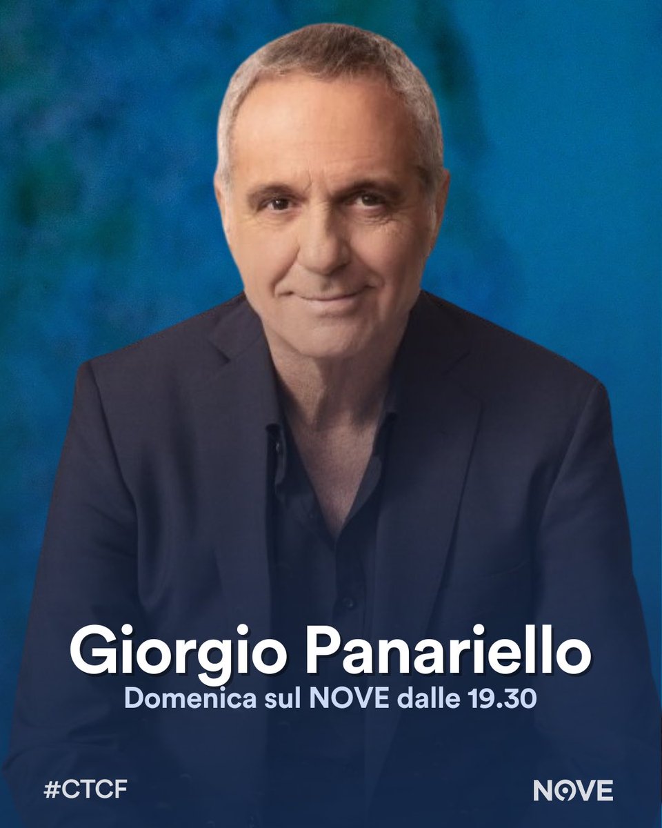 chetempochefa's tweet photo. Questa domenica a #CTCF ospiteremo il mitico @GioPanariello, che sarà presto protagonista al teatro e al cinema 👏🏼 https://t.co/QYDNW9PouI