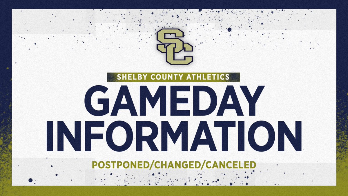 SCHS Athletics (@schsrockets) on Twitter photo 🚨 Boys LAX game with Collins moved to 4/21 with V ONLY at 6:00
🚨 Baseball game vs. Eminence canceled- Game with Male on 4/12 starts at 11:00 am, JV at 1:00
More info to follow on other games for today as they are reported!
<a href="/SCRBoysLAX/">SCRBoysLAX</a> <a href="/SC_Rockets/">SCHSBaseball</a> <a href="/SCPS_Activities/">SCPS_Activities</a> 🚨 Boys LAX game with Collins moved to 4/21 with V ONLY at 6:00
🚨 Baseball game vs. Eminence canceled- Game with Male on 4/12 starts at 11:00 am, JV at 1:00
More info to follow on other games for today as they are reported!
<a href="/SCRBoysLAX/">SCRBoysLAX</a> <a href="/SC_Rockets/">SCHSBaseball</a> <a href="/SCPS_Activities/">SCPS_Activities</a>