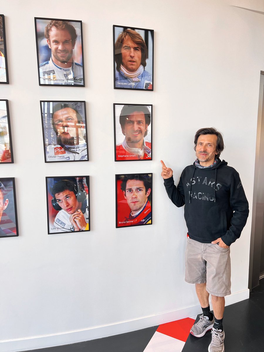 Oreca's tweet photo. 😍 An immense pleasure to welcome Stéphane Ortelli fully recovered at the #Technocentre! And a great opportunity to reconnect and relive some incredible memories we’ve shared over the years… Moments driven by passion, performance, and genuine emotion 🤩 https://t.co/RWT3DprxGS