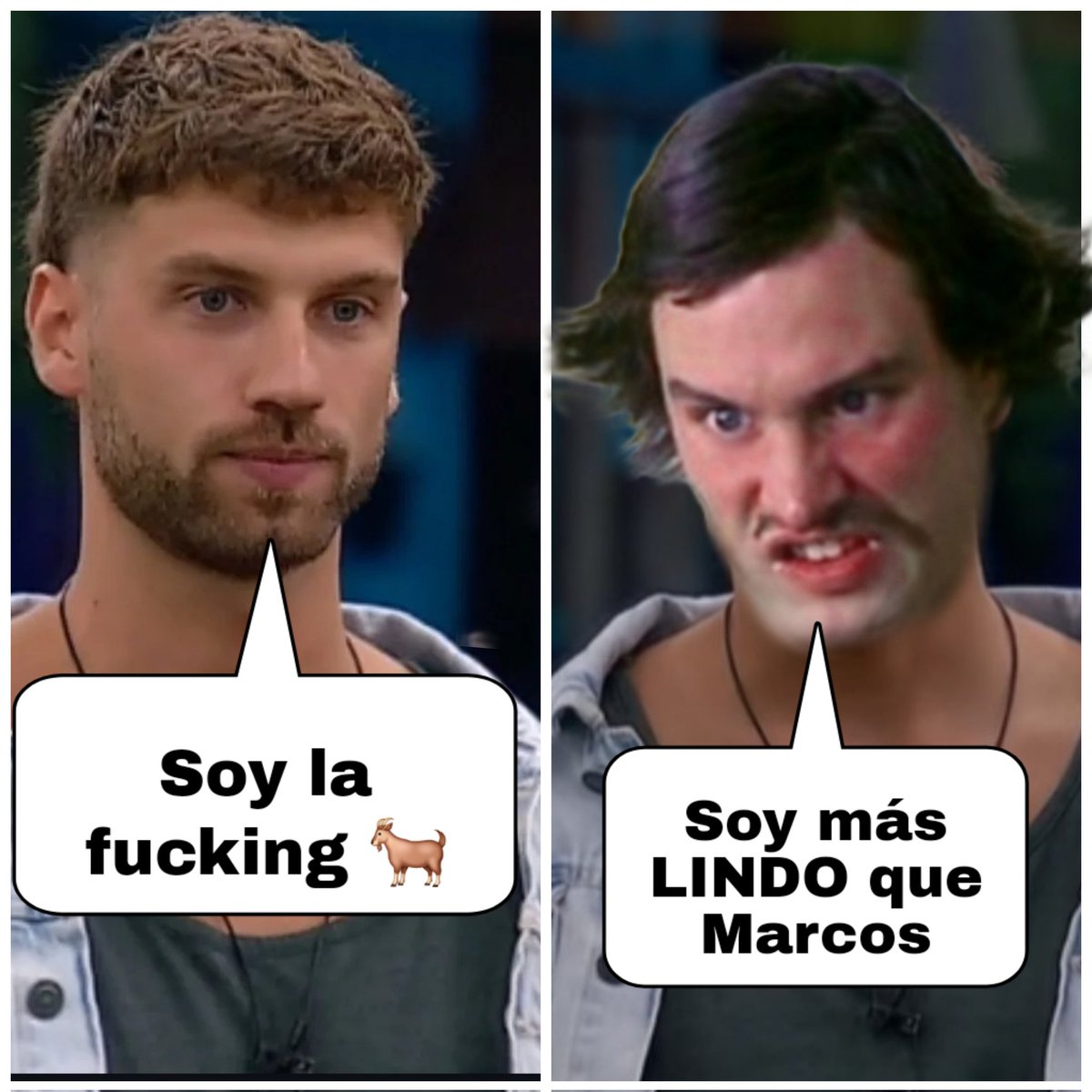 Charlykill666's tweet photo. Tato antes del vídeo del casting
Tato después del vídeo del casting 

#GranHermano #Tato #devaluado https://t.co/ArLPbdPwgW