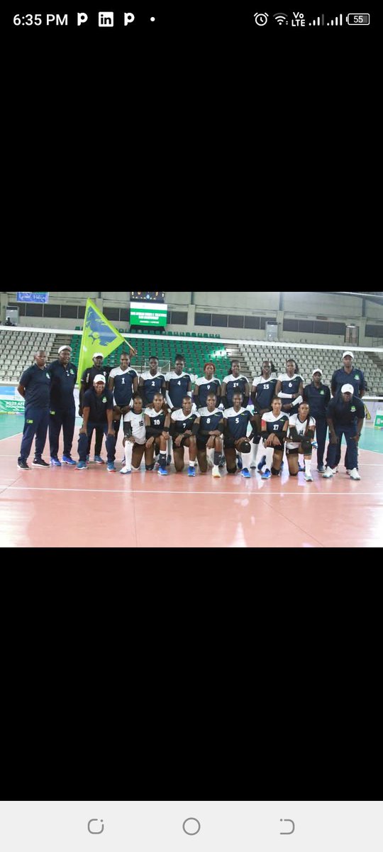 Betty964's tweet photo. KCB volleyball club has secured a win against APR Rwanda, in the ongoing Africa women Championship in Abuja https://t.co/mBBa7JrXuv