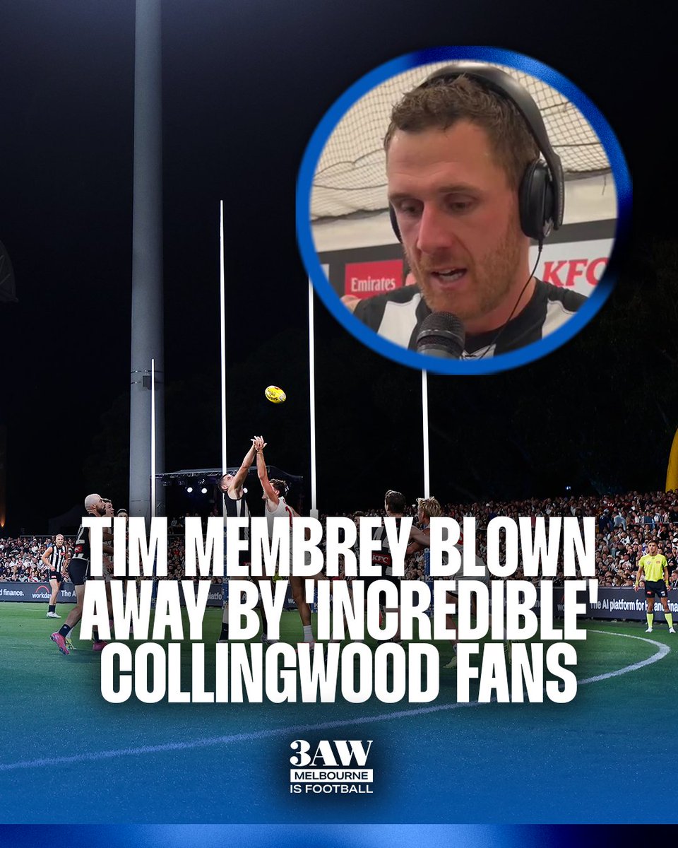 turtlemagpies's tweet photo. The sheer drawing strength of the @CollingwoodFC and its members.
Highest AFL attendance at the Adelaide Oval that did not involve the Adelaide Crows or Port Adelaide Football Clubs :
* 47,649 - Collingwood vs Sydney Swans (Round 5, 2025)
#AFL #GatherRound #AFLPiesSwans https://t.co/X1Dc7ciohH