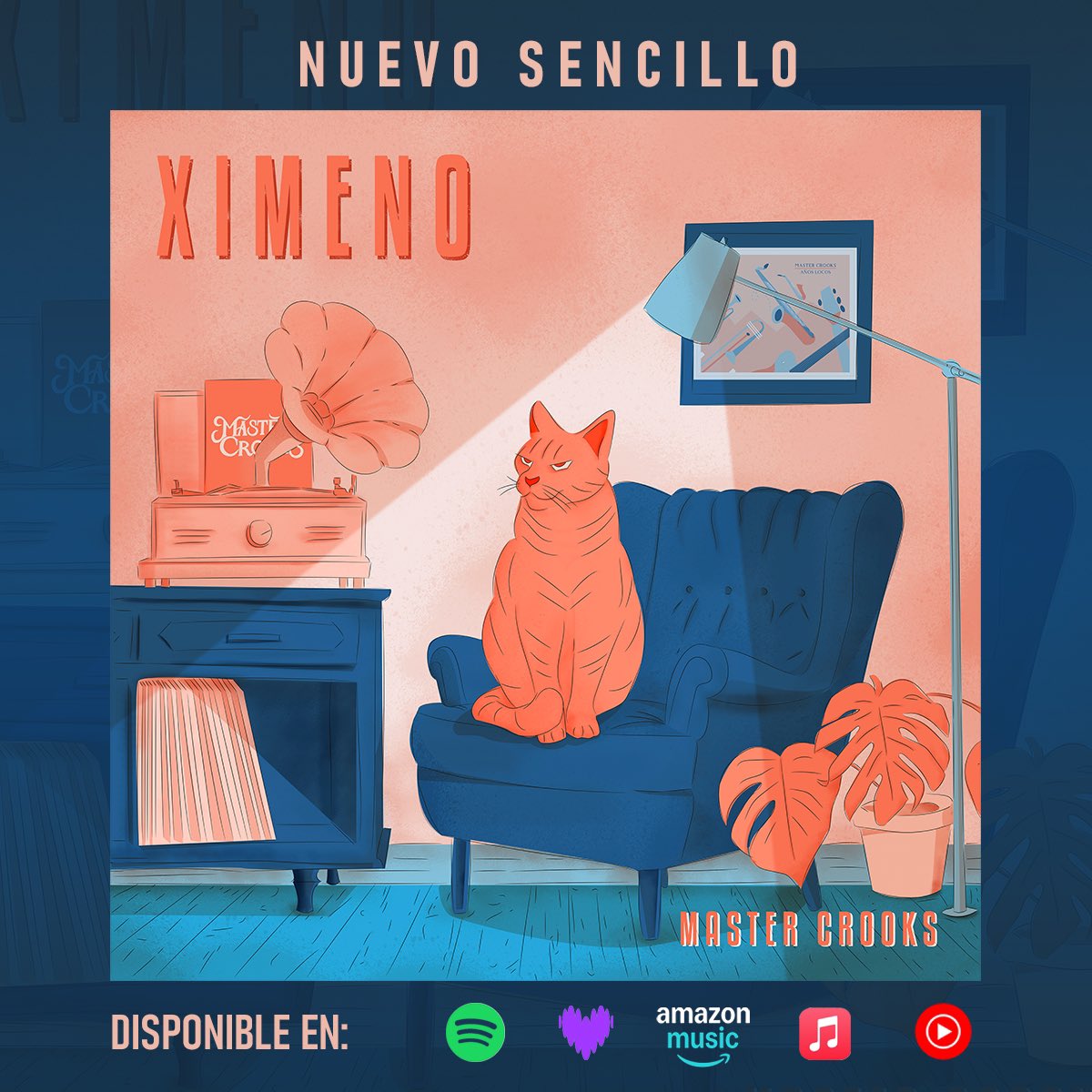 master_crooks's tweet photo. Banda, ya está disponible en las plataformas el sencillo #Ximeno un latín ska para mover lo pies.
#mastercrooks #skamexicano #latinska https://t.co/TfNdM5RLVE
