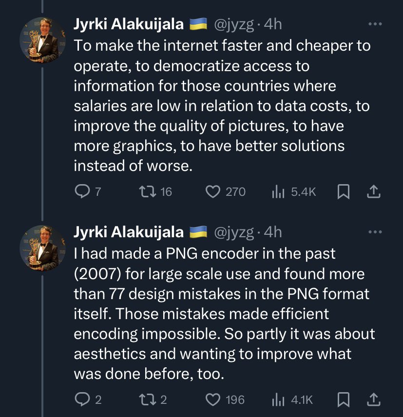 <a href="/awawawhoami/">best maia crimew hype moments</a> also, as a previous webp hater: the creator has/has good intentions and he's a cool guy. it's basically just the xkcd proliferating standards comic