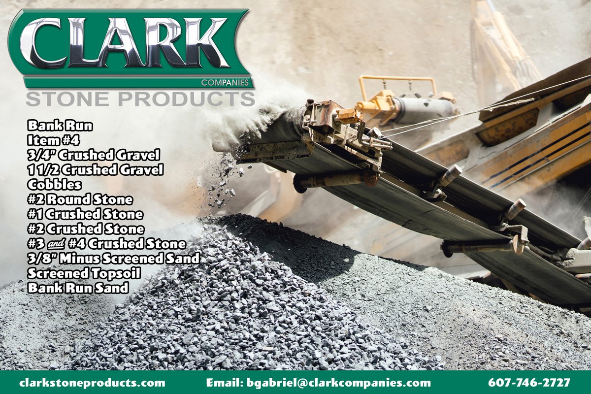 ClarkCompanies's tweet image. Spring is Here – Let the Building Begin! 📷
With warmer weather comes fresh starts and new projects! Whether you're breaking ground on a major construction site or refreshing your backyard space, Clark Stone Products has what you need to build - from the ground up.