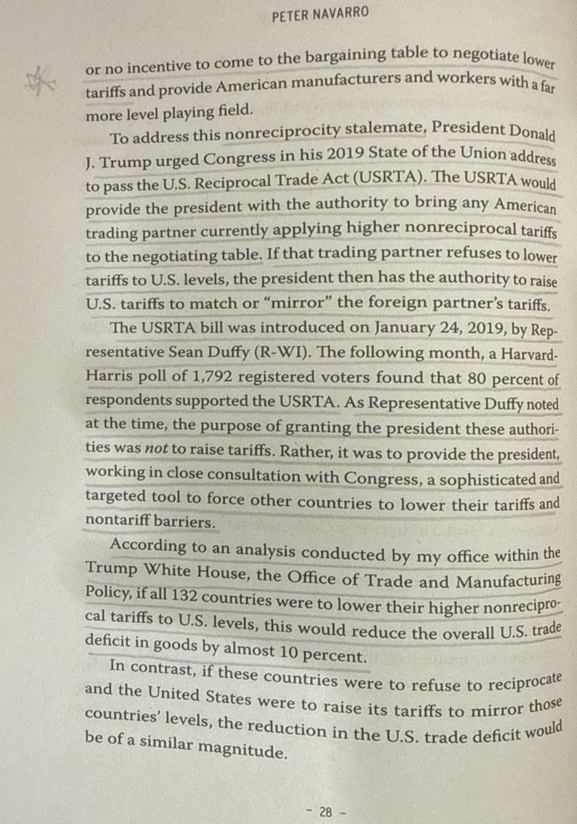 sarindaperera's tweet photo. This is what Peter Navarro said last year on the Trump policy agenda (see images). Trump urged Congress to pass the US Reciprocal Trade Act in 2019. Polling indicated the bill had support from 80% of a sample size of 1,792 registered voters. #trade #TrumpTariffs #SriLanka #lka https://t.co/gj3Uf4wbdd