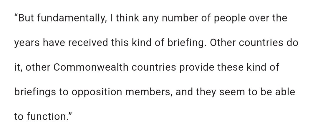 Joanbeam3000's tweet photo. @Kelraj1 @andrew_leach No offence to Tom Mulcair(🤷🏻‍♀️), but I prefer hearing/reading what experts from the #CdnNatSec community have to say (wrt Pierre Poilievre + top-secret security clearance).

People like former CSIS Directors Ward Elcock or, in this case, Richard Fadden.   ↙️

#CdnPoli 
#Elxn45 https://t.co/sL2nm26KGw