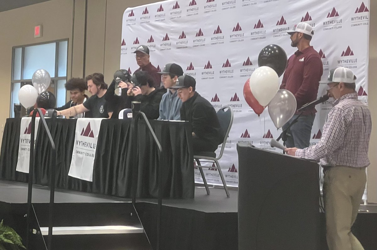 WCC_DualEnroll's tweet photo. Thursday was an exciting day, as WCC held its third annual NC3 National Signing Day for students embarking upon career and technical educational pathways within 10 different fields.
Congrats to these students! Welcome to WCC!

#wccdualenrollment https://t.co/iTn6dBgnu7