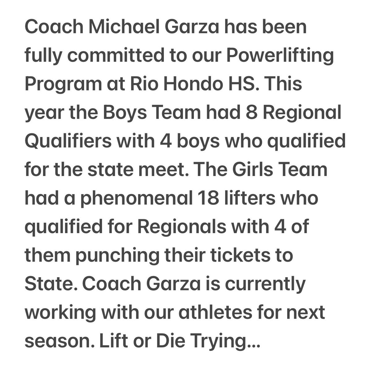 RH Athletics tweet media