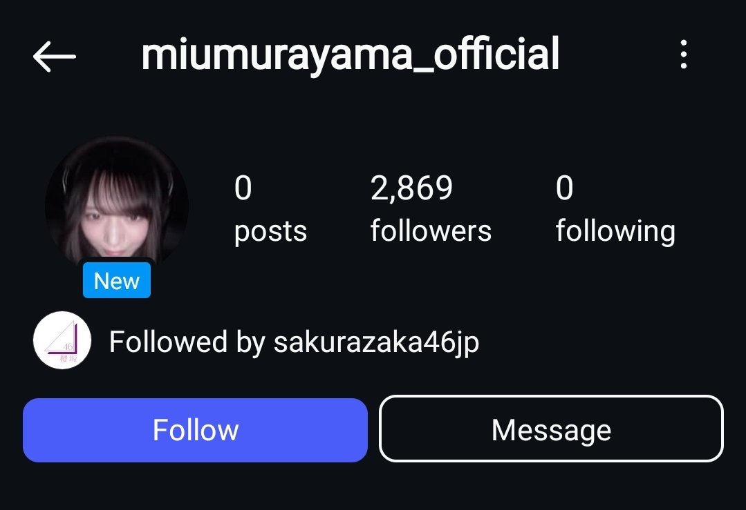 sakuzakacentral's tweet photo. [News]

As announced on her SHOWROOM broadcast today, Murayama Miu has opened her official Instagram account✨

Check it out here:
https://t.co/moPH2cZCWQ

#村山美羽
#櫻坂46 https://t.co/fuktHFOsJC