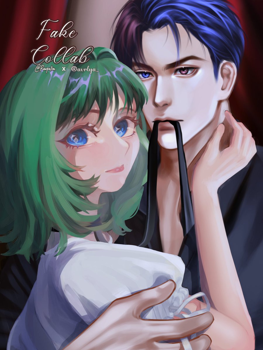 _RawPalm's tweet photo. Fake collab with genderbended persona @Avrlya_  😳😳😳😳 https://t.co/xKXYjJLJGM