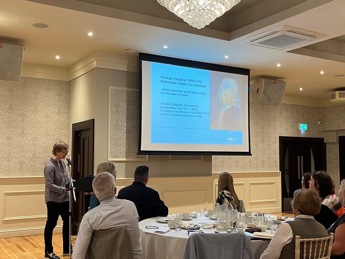 The Valley Hotel, Fivemiletown hosted lunch and the Group AGM which featured an enlightening presentation by Olwen Gormley ARAgS on The Vaughan Trust (3/3)
#CARASNI