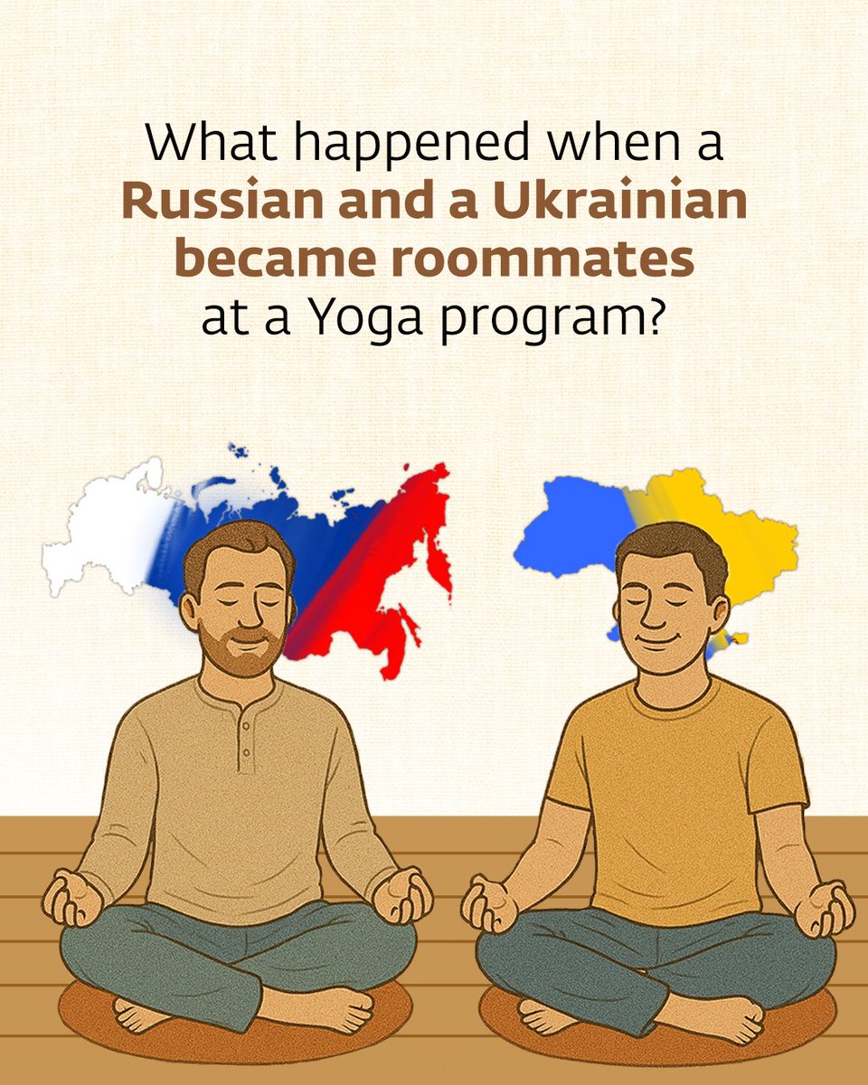 ishafoundation's tweet photo. Read about how Oleksandr Diubin from Kyiv, Ukraine, and Maksim Smirnov from Moscow, Russia unexpectedly became roommates during a Yoga program at Isha Yoga Center Coimbatore.

@TimesNow
https://t.co/0hcPmdQbAx https://t.co/yt4v1ar7xw