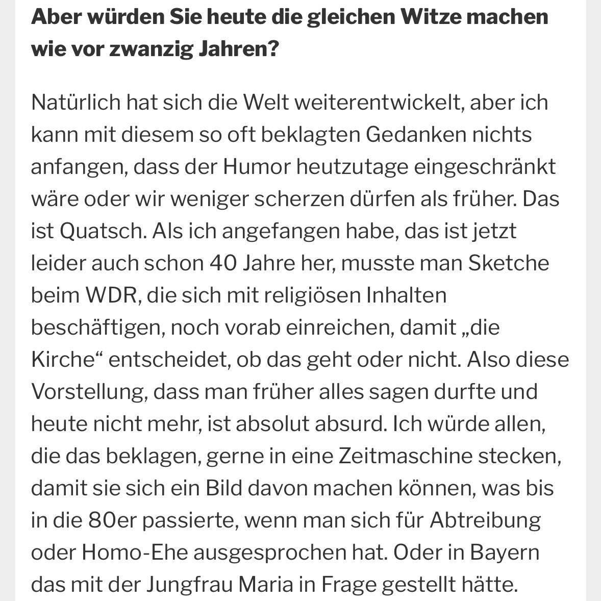 Dario Schramm (@darioschramm) on Twitter photo Einer meiner Lieblingsstellen aus dem Interview von <a href="/DWDL/">Medienmagazin DWDL</a> und Ralf Husmann (Autor von Stromberg) Einer meiner Lieblingsstellen aus dem Interview von <a href="/DWDL/">Medienmagazin DWDL</a> und Ralf Husmann (Autor von Stromberg)