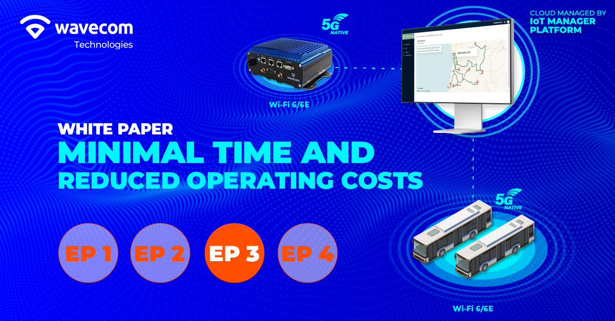 WavecomTech's tweet image. 🚍 #ZeroTouchProvisioning is changing the game for Connected Bus deployments!
Faster rollouts, lower costs, less on-site hassle.

📄 Discover how in our latest white paper: wavecom.com/connected-bus/…

#WavecomTechnologies