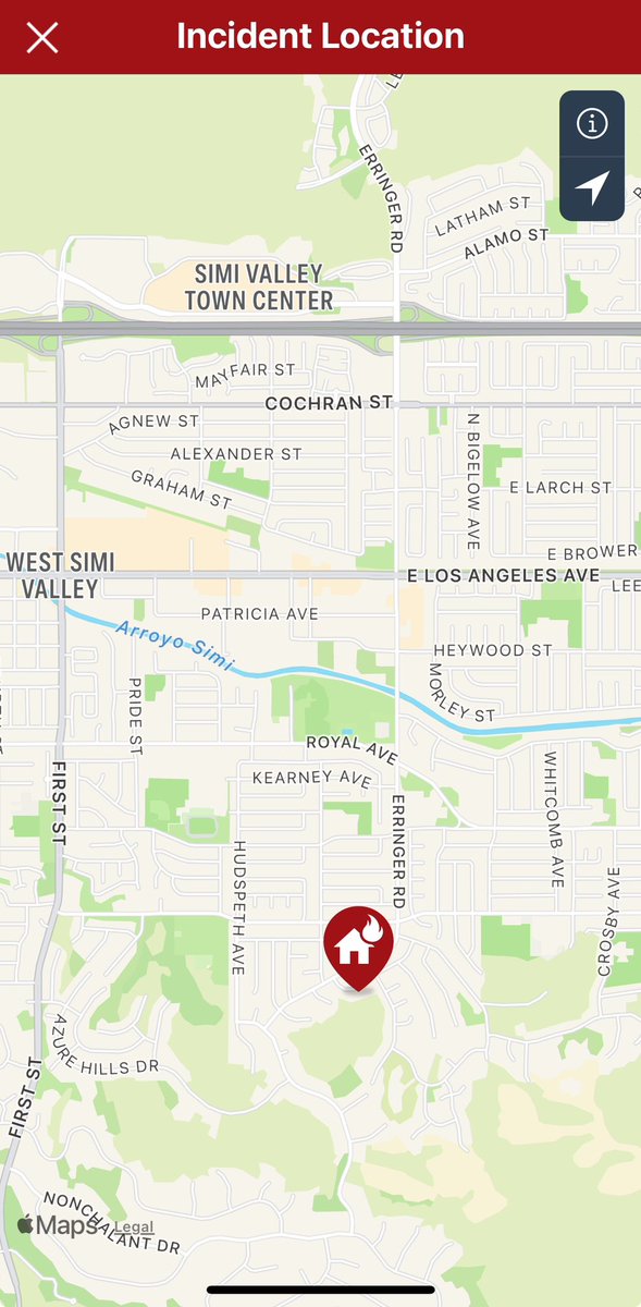 VCFD_PIO's tweet image. #wexfordincident; #VCFD is on scene of a working structure fire in the 1700 block of Wexford Court in Simi Valley. Arriving units reported heavy fire from the front of the home with fire through the roof. 

Firefighters made an aggressive attack and had the main body fire knocked