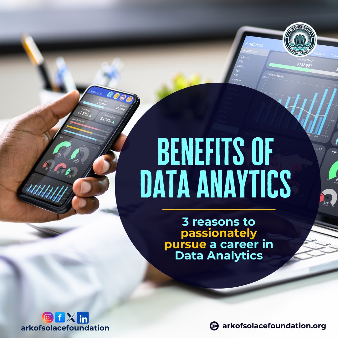 TheArkofSolace's tweet photo. Level up your career!

PS:
At The Ark of Solace Foundation, we are driven by helping lucky individuals make those career moves count! 🚀

Check your emails for our instructions if you’ve been selected for our Data Analytics class.

=
#TAOS #TheArkOfSolaceFoundation #DataAnalytics https://t.co/tl6hOsvE4L
