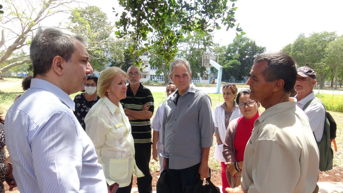 Visité el Laboratorio Docente Agrícola de la Universidad de Matanzas. Avance local del proyecto agropecuario sectorial. Ciencia, formación y producción de alimentos para nuestras instituciones. #UnidosXCuba #GenteQueSuma #TumbaElBoqueo #Cuba