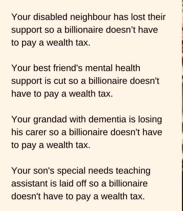 Anything to add <a href="/UKLabour/">The Labour Party</a> <a href="/Jon4HighPeak/">Jon Pearce MP</a> ? 
The party that used to be the people party is now the rich people party ain’t it?
Shame on you all. You hold the power and you are abusing it.