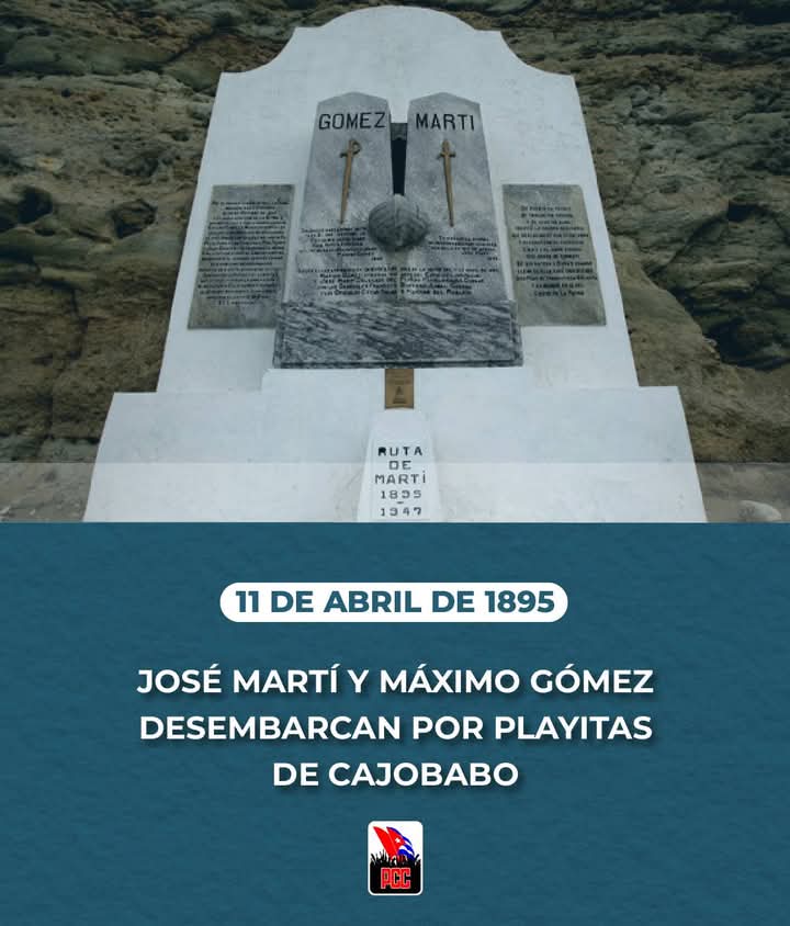 Este desembarco, hace 130 años, fue crucial para la consolidación y el curso de la Guerra de Necesaria. #Cuba #IslaDeLaJuventud #SentirPinero