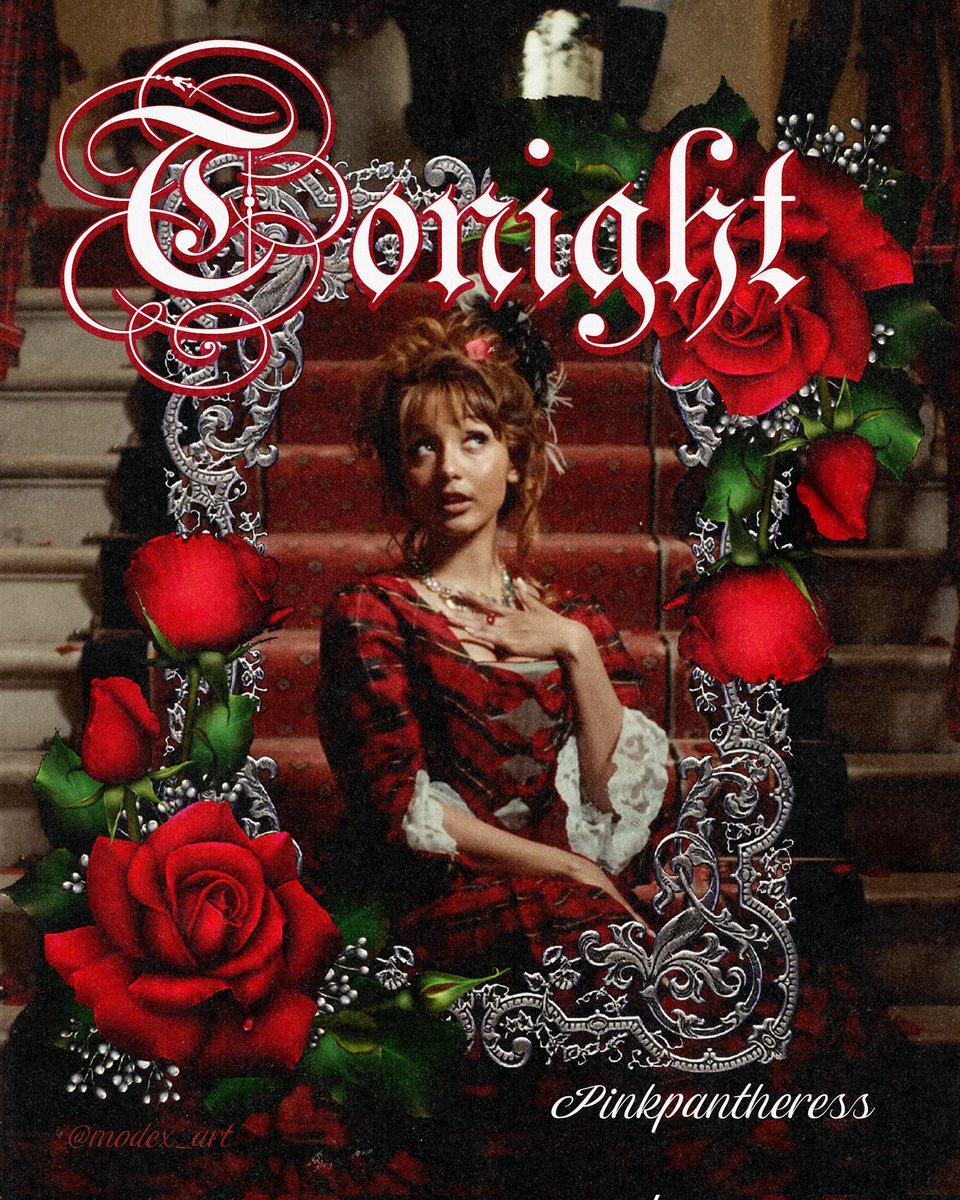 Modex_art's tweet image. Tonight posters @pinkpantheress2 
🌹❤️