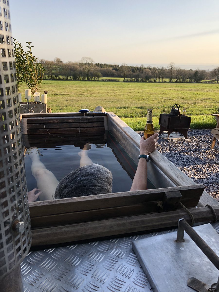 Bank Holiday incoming.....#somerset #glamping #hottub #Easter #bankholiday