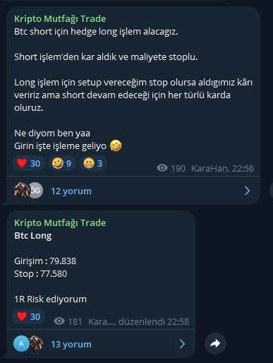 kriptokrat5's tweet photo. Dün tekrar $Btc shortlattığımızı söylemiştim.

Fiyatın kısa vadede düşüş haddini doldurduğunu görünce shorttan kâr alıp hedge long bastık. 

Sonra short poz maliyete stop oldu.
Long poz ise hedefe gitti, onuda tamamen kapattık. 

Ekibin traderi marketle top gibi oynadı. 
Hepsi burada, ss'ler ile kayıtlı. 
Kendisini tebrik ediyorum 👏

 @kriptokarahan