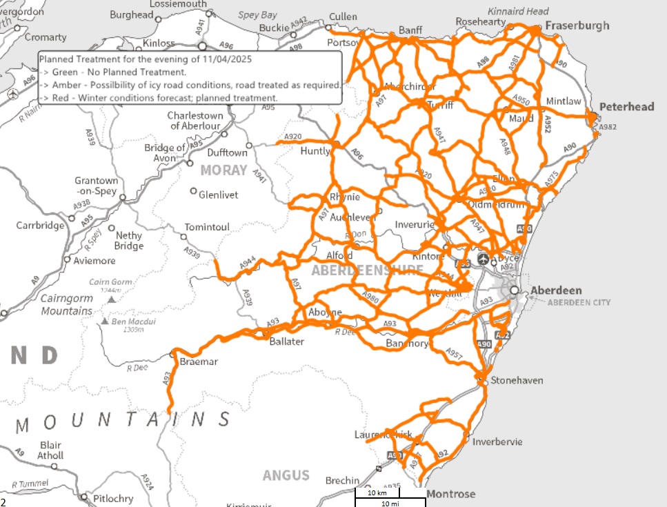 AbshireRoads's tweet image. All treatment routes are on standby tonight.