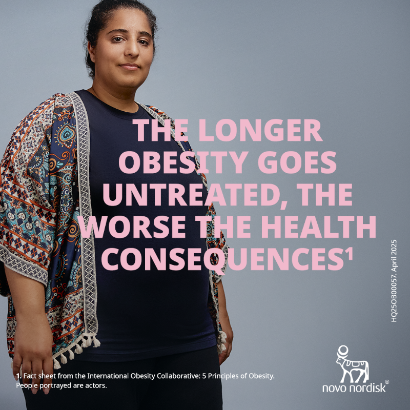 NovoNordiskLive's tweet photo. Determining the right next steps in a patient's health journey is crucial. 
Help them find weight management options that work for their personal journey.