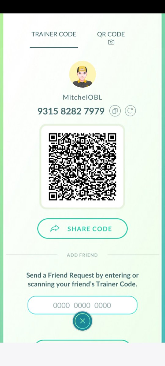 931582827979
#PokemonGO #PokemonGoFriendsCodes
#pokemongofriendcode
#PokemonGOfriends
#pokemongofriend

Feel free 🙂