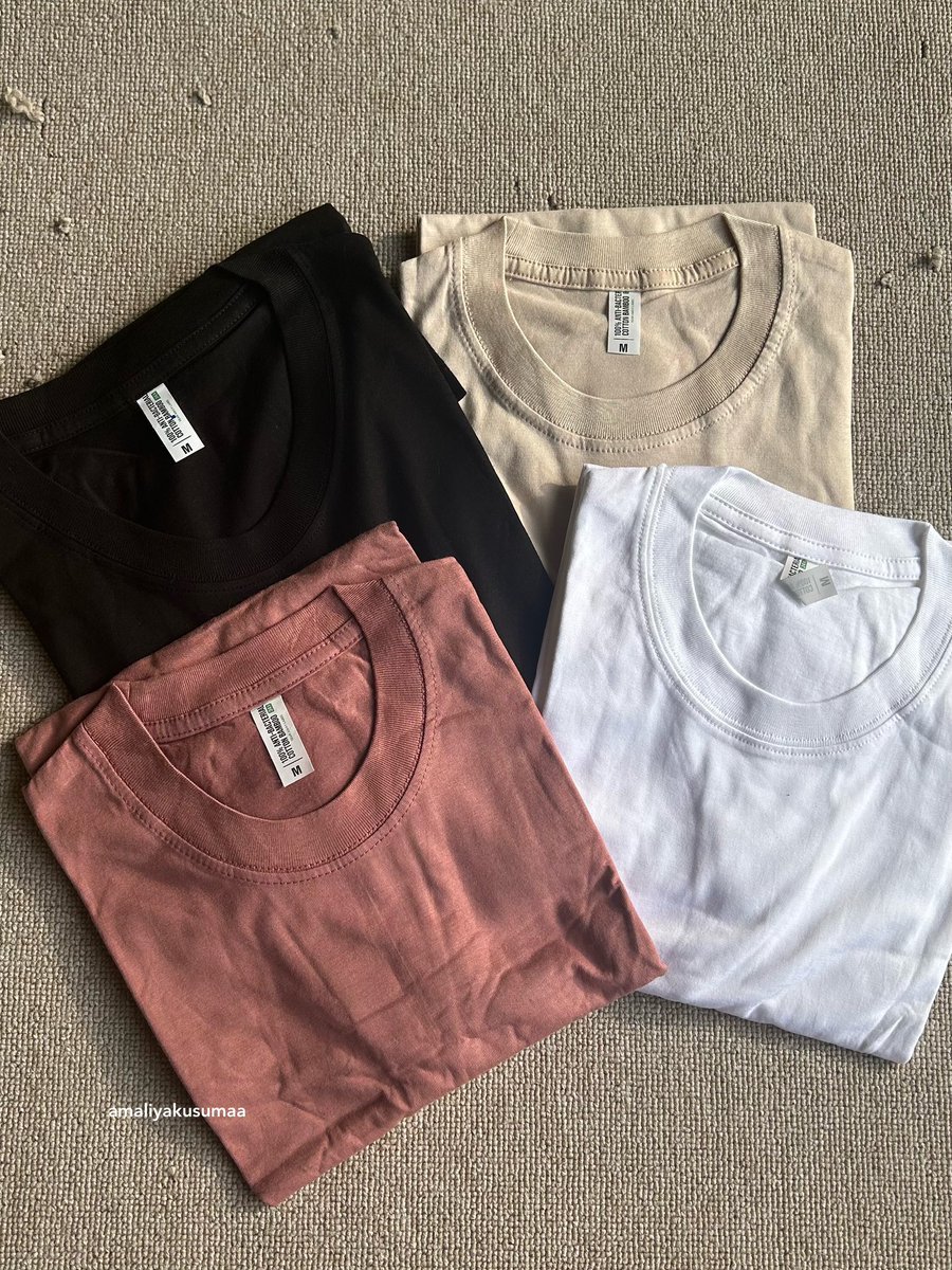 amaliyakusumaa's tweet photo. BEST PURCHASE 2025 ;

happy banget, akhirnya nemuin kaos cotton bamboo dan udah 100% anti bakterial dengan harga 40 rb an aja.... adem, murah, nyaman

LIFE SAVER, in this economy...👌🏻💯 https://t.co/wxAyTIGxR3