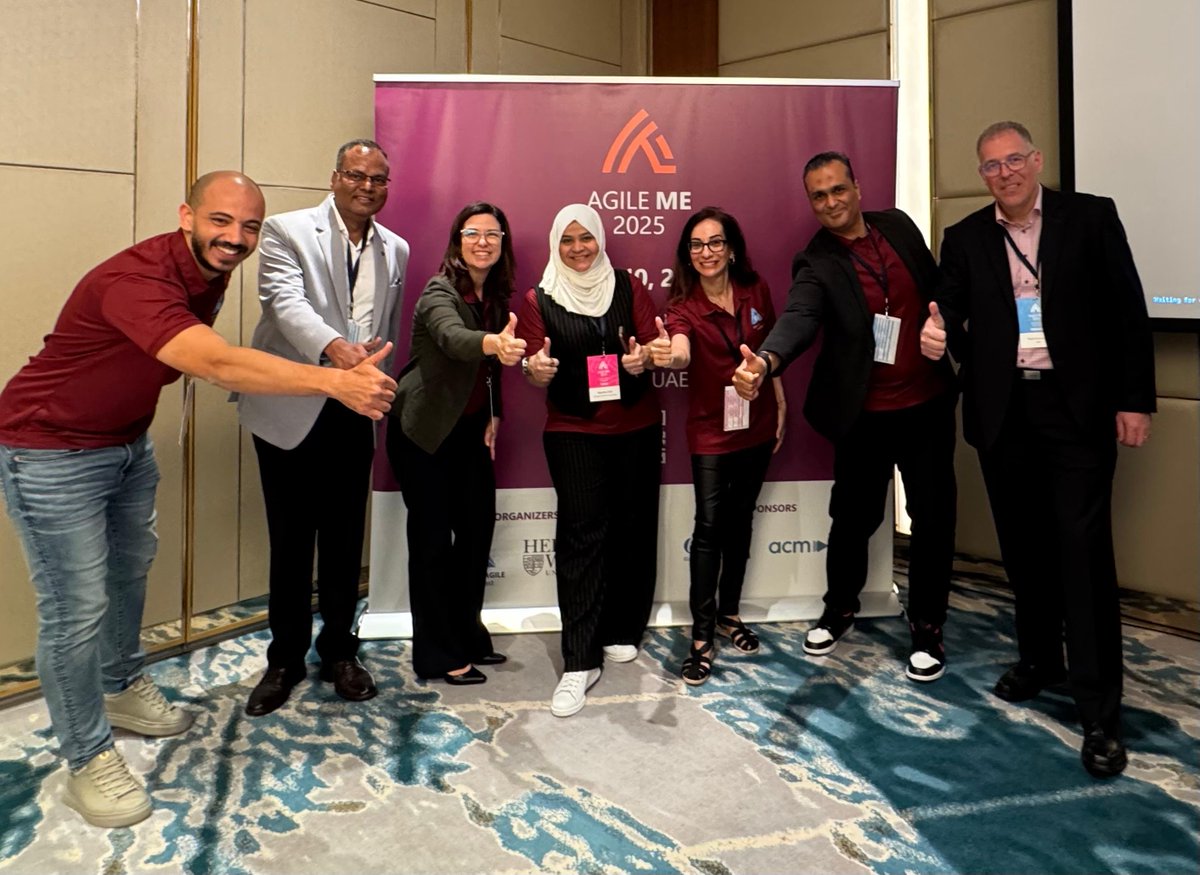 MEAgile's tweet photo. 🚀 Thank you all for making #AgileME2025 a huge success!

💬 Big shoutout to everyone. You made it memorable!

📂 SlideShare: https://t.co/anHzAoRQER
📸 Facebook: https://t.co/8M8zf2glPe
🎥 YouTube: Videos in 2–4 weeks https://t.co/KyhdhtO4D3 https://t.co/nVbEGckJa3