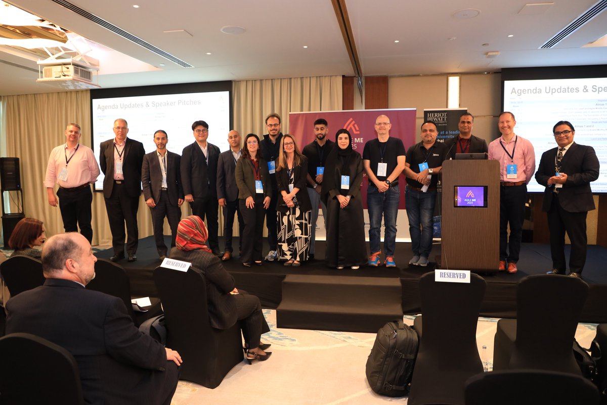 MEAgile's tweet photo. 🚀 Thank you all for making #AgileME2025 a huge success!

💬 Big shoutout to everyone. You made it memorable!

📂 SlideShare: https://t.co/anHzAoRQER
📸 Facebook: https://t.co/8M8zf2glPe
🎥 YouTube: Videos in 2–4 weeks https://t.co/KyhdhtO4D3 https://t.co/nVbEGckJa3