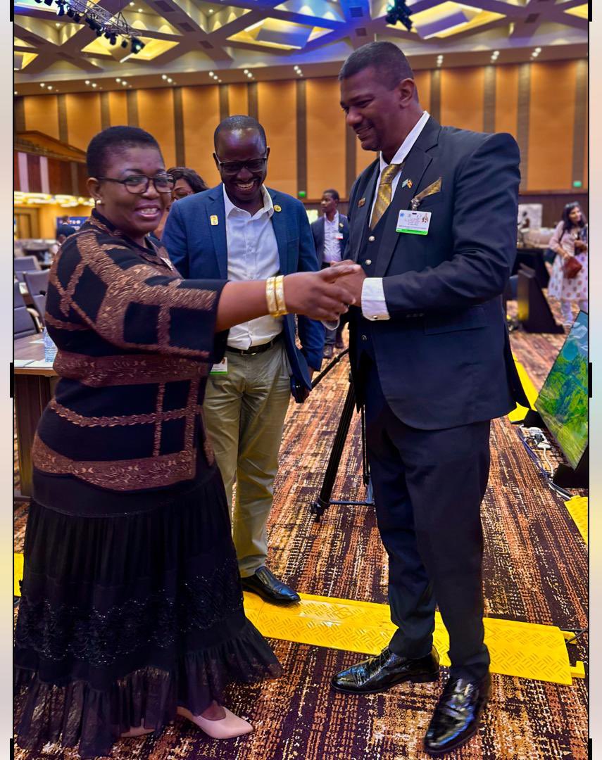 HIS WORSHIP, SALIM SAAD UHURU (@salimsaaduhuru) on Twitter photo Final day of #ARFSD11.It was indeed an opportunity to have high-profile dialogues with African leaders, policy & Change makers. Africa’s future is brighter & promising esp for the youths.
I congratulate my sister <a href="/JustineLumumba/">Justine Kasule Lumumba</a> upon being elected as President.
#ARFSD2025 #SDGs Final day of #ARFSD11.It was indeed an opportunity to have high-profile dialogues with African leaders, policy & Change makers. Africa’s future is brighter & promising esp for the youths.
I congratulate my sister <a href="/JustineLumumba/">Justine Kasule Lumumba</a> upon being elected as President.
#ARFSD2025 #SDGs