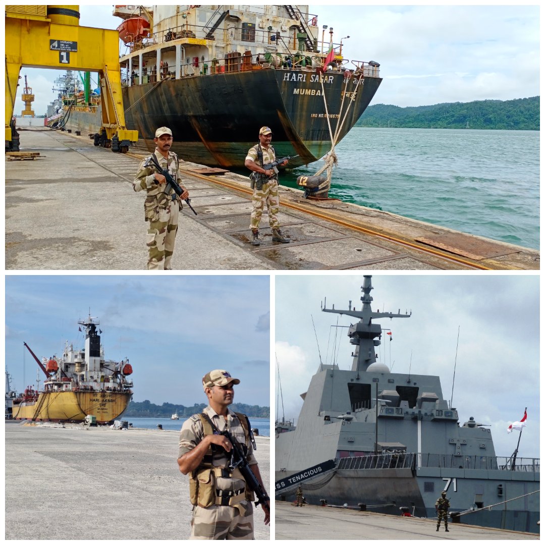 CISFWB_Odisha's tweet image. &quot;WHERE SECURITY MEETS PRIDE, EXCELLENCE PREVAILS.&quot;
Port security is one of our highest priority &amp;amp; responsibility.
#PROTECTIONandSECURITY
#PortSecurity