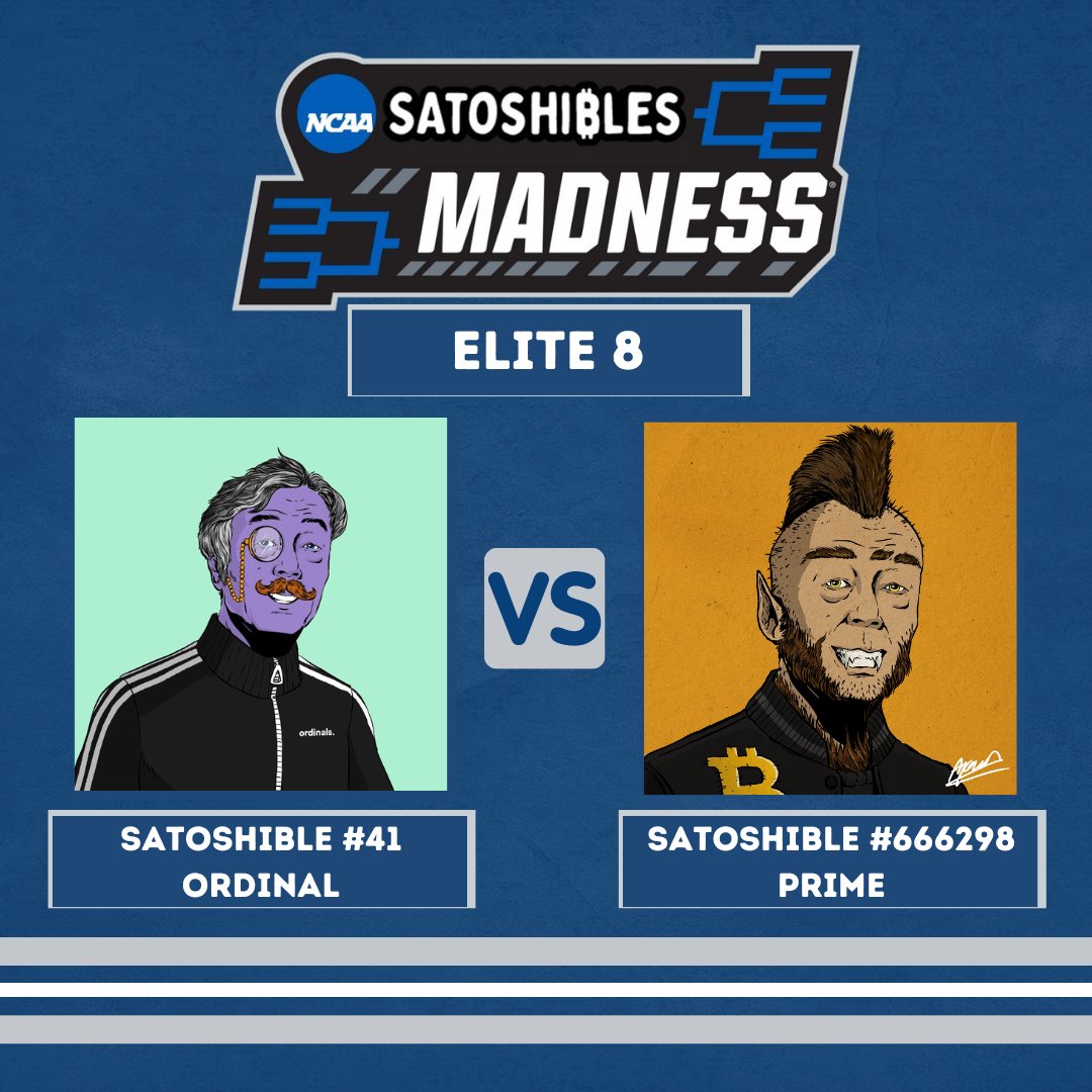 satoshibles's tweet photo. ⚔️Sats Madness Elite 8 - Match #2⚔️     

Ordinal #41 vs Prime #666298

⬇️Vote Down Below⬇️ https://t.co/V4xIHDQxYN