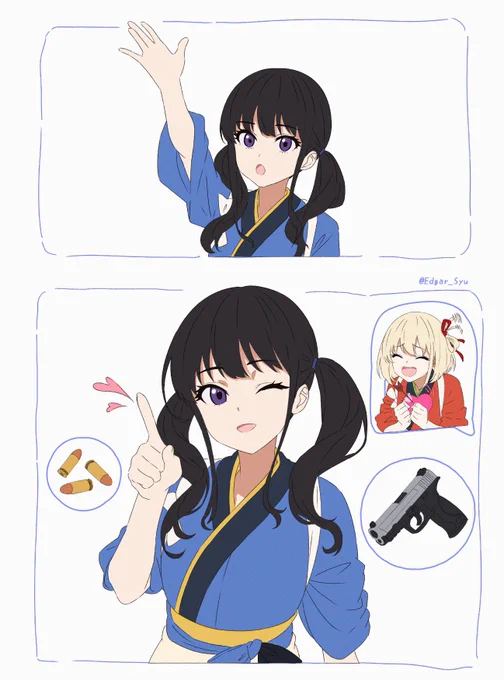 color sketch

#リコリコ 