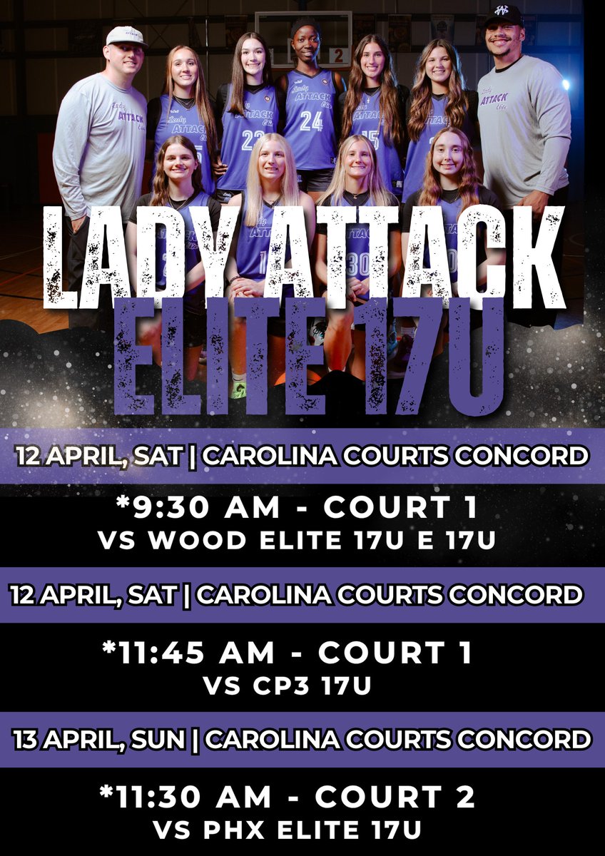 Taylor Smith (@taysmith2008) on Twitter photo 🔥🔥 SCHEDULE FOR THIS WEEKEND IN CONCORD🔥🔥
<a href="/LADYATTACKELITE/">Lady Attack Elite Basketball</a> <a href="/Assist_U_/">AssistU Recruiting</a> <a href="/InsiderExposure/">InsiderExposure</a> 🔥🔥 SCHEDULE FOR THIS WEEKEND IN CONCORD🔥🔥
<a href="/LADYATTACKELITE/">Lady Attack Elite Basketball</a> <a href="/Assist_U_/">AssistU Recruiting</a> <a href="/InsiderExposure/">InsiderExposure</a>