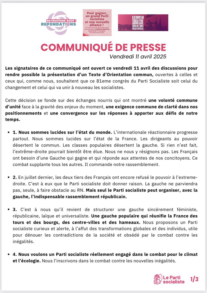 NicolasMayerNMR's tweet photo. Se rassembler dans la clarté, pour gagner. @CaroleDelga @p_brun @karim_bouamrane @JeromeGuedj @laurossignol @lamiaela @HeleneGeoffroy @MDelafosse @YadaniFatima @dassouline @jmgermain @Valerie_Rabault @GSiryHouari @kamelchibli @Assaf_Christian @laurencerouede @PatrickKanner https://t.co/Yo1WNBGLcj