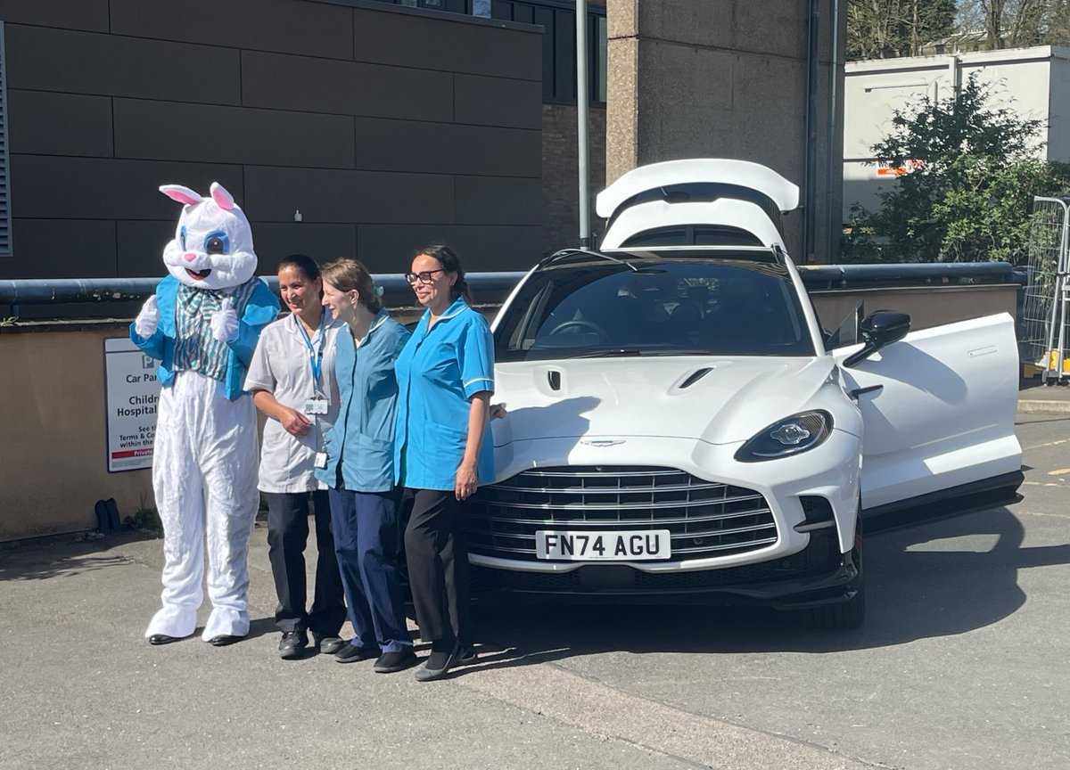 Tina Reid (@t_reid79) on Twitter photo Huge thanks to <a href="/astonmartin/">Aston Martin</a> Nottingham for bringing the Easter Bunny to deliver Easter Eggs for our <a href="/nottmhospitals/">Nottingham University Hospitals</a> children’s wards today 🐣🐰 Huge thanks to <a href="/astonmartin/">Aston Martin</a> Nottingham for bringing the Easter Bunny to deliver Easter Eggs for our <a href="/nottmhospitals/">Nottingham University Hospitals</a> children’s wards today 🐣🐰