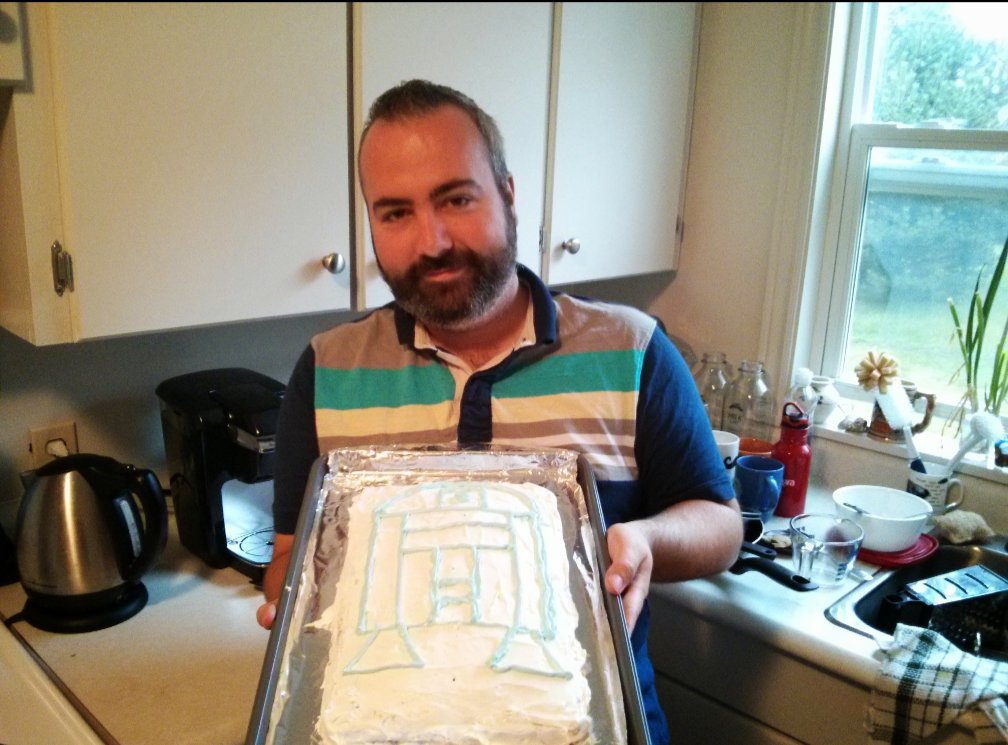 The year I got an R2-D2 cake for my birthday.
