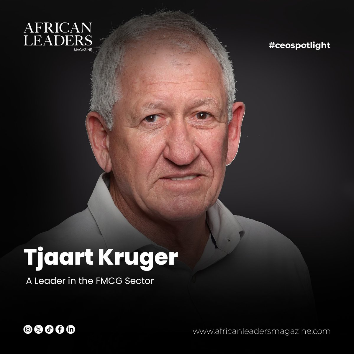 Tjaart Kruger, CEO of <a href="/TigerBrands/">Tiger Brands</a>, is driving growth &amp; innovation in Africa’s FMCG space. With a legacy of leadership at Premier Foods, Afrox &amp; more, he’s shaping the future of consumer goods.

#Leadership #FMCG #TigerBrands #Innovation #TjaartKruger #BusinessExcellence