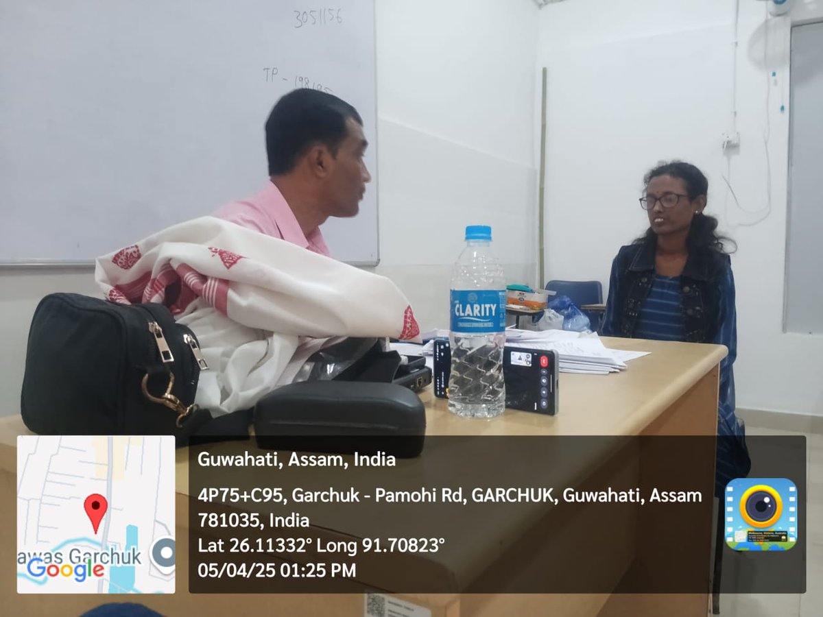 IntouchService1's tweet image. Assessment under Scheme name
@PMKVY_
.0CSCMSTT at location- Garchuk, Assam on 05-04-2025 Batch ID -3051156, TP: NEHHDC Training Centre, Nagaon Assessor: Nipon Bordoloi
@TextileSSC
@NSDCIndia
@PMOIndia
@GoiMord
@IndiaMGNREGA
@_DigitalIndia
